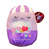 Valentine Squishmallow Mincha the Purple Claw Machine with Hearts 5" Stuffed Plush by Kelly Toy