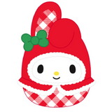 Christmas Squishmallow Sanrio My Melody In Red Gingham Outfit 8" Stuffed Plush by Kelly Toy