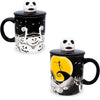 8 Oz. Disney The Nightmare Before Christmas Jack Skellington in Moon Light Mug with Sculpted Jack Head Lid