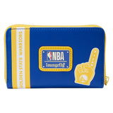 Loungefly NBA Golden State Warriors Patch Icons Zip Around Wallet