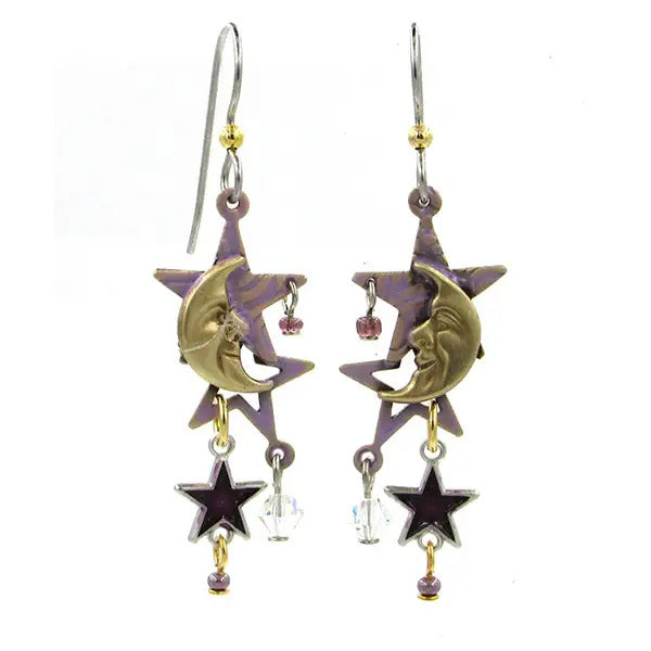 Silver forest earrings clearance hot sale