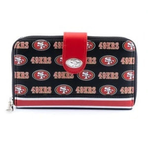 Loungefly NFL San Francisco 49ers AOP Wallet