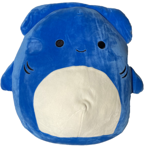 Squishmallow Nitra the Blue Hammerhead Shark 12" Stuffed Plush by Kelly Toy