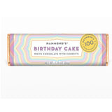 Birthday Cake with Confetti White Chocolate Candy Bar by Hammond's Candies