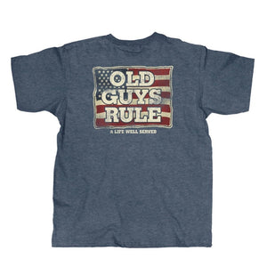 Old Guys Rule T-Shirt A Life Well Served