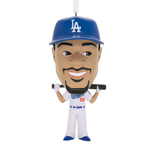 Hallmark MLB Los Angeles Dodgers™ Mookie Betts Bouncing Buddy Hallmark Ornament