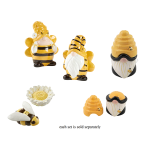 Honey Bee Salt & Pepper Shakers