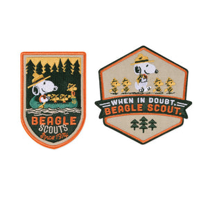 Hallmark Peanuts® Beagle Scouts Patches, Set of 2