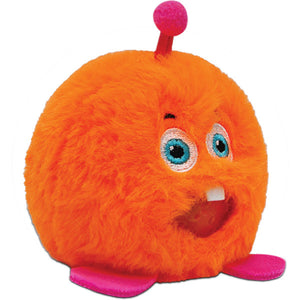 PBJ's Plush Ball Jellies Cheesepuff Orange Monster