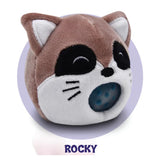 PBJ's Plush Ball Jellies Rocky the Raccoon