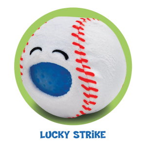 PBJ's Plush Ball Jellies Sports Lucky Strike Baseball