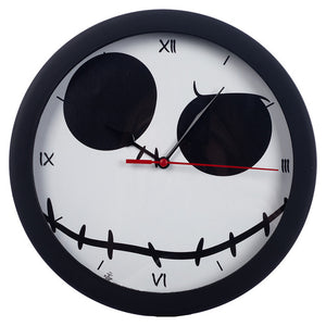 Disney The Nightmare Before Christmas Jack Face 9.5" Plastic Wall Clock