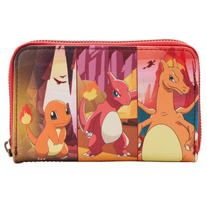 Loungefly Pokémon™ Charmander Evolutions Zip Around Wallet