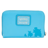 Loungefly Pokemon Squirtle Evolution Zip Around Wallet