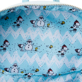 Loungefly Charlie Brown Ice Skating Mini Backpack