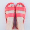 Pali Hawaii Classic Jandal Coral Pink Two Straps Adult Sandals