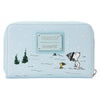 Loungefly Charlie Brown Ice Skating Zip Around Wallet