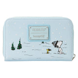 Loungefly Charlie Brown Ice Skating Zip Around Wallet