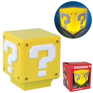 Nintendo Super Mario Brothers Mini Question Block Light
