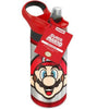 Super Mario Metal Water Bottle with Straw