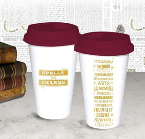 Harry Potter Spells Plastic Travel Mug