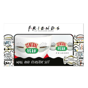 Friends Central Perk Mug and Coaster Set