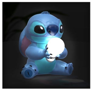 Disney Stitch Figurine Holding Light Bulb
