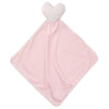 Pink Heart Baby Lovey Blanket