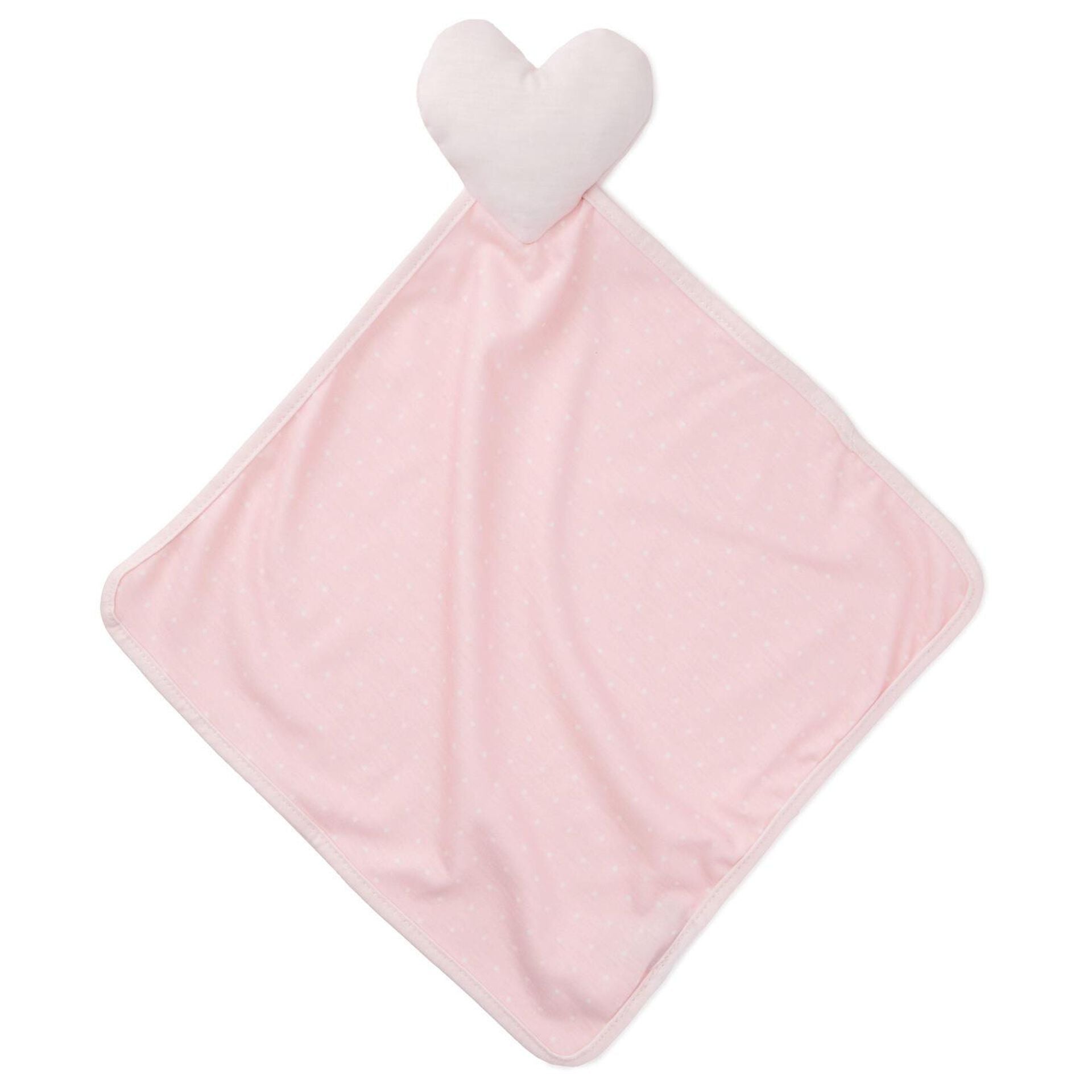 Pink heart baby blanket cheap