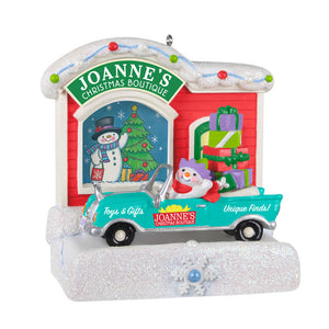 Hallmark 2023 Happy Holiday Parade Collection Joanne's Christmas Boutique Musical Ornament With Light