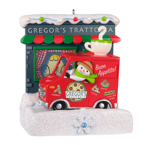 Hallmark 2023 Happy Holiday Parade Collection Gregor's Trattoria Musical Ornament With Light