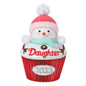 Hallmark 2023 Daughter Cupcake 2023 Ornament
