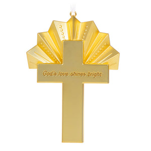Hallmark God's Love Shines Bright Metal Ornament