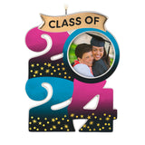 Hallmark Congrats, Grad! 2024 Porcelain Photo Frame Ornament