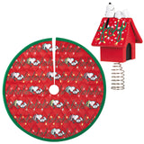 Hallmark 2023 Mini The Peanuts® Gang Snoopy Christmas Tree Topper and Tree Skirt, Set of 2