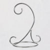 Hallmark Silver Swirls Metal Miniature Ornament Display Stand