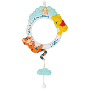 Hallmark 2023 Disney Winnie the Pooh Baby's First Christmas 2023 Ornament