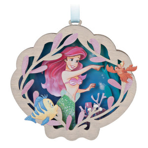 Hallmark 2023 Disney The Little Mermaid Ariel and Friends Papercraft Ornament