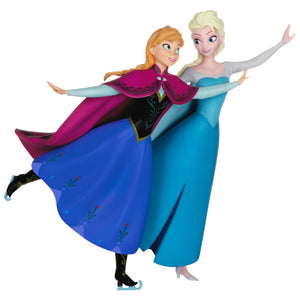 Hallmark 2023 Disney Frozen 10th Anniversary Two Sisters, One Heart Ornament