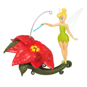 Hallmark 2023 Disney Tinker Bell Pixie-Dusted Poinsettia Ornament