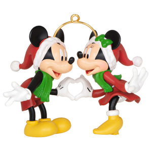 Hallmark 2023 Disney Mickey and Minnie A Season of Love Ornament