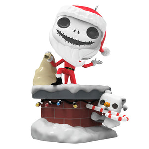 Hallmark 2023 Disney Tim Burton's The Nightmare Before Christmas Jack Skellington and Zero Funko POP!® Ornament