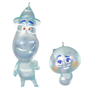 Hallmark 2023 Disney/Pixar Soul Joe Gardner and 22 Ornaments, Set of 2