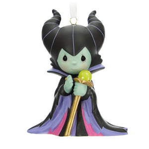 Hallmark 2023 Disney Precious Moments Maleficent Porcelain Ornament