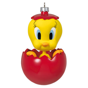 Hallmark 2023 Looney Tunes™ Tweety™ Chwistmas Surprise Ornament
