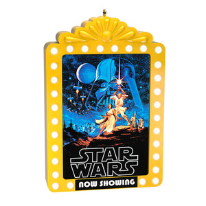 Hallmark 2023 Star Wars: A New Hope™ Now Showing Ornament With Light