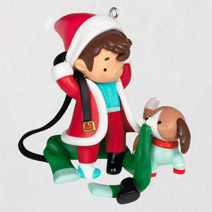 Hallmark 2022 Young Santa Ornament