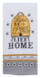 Bee Hive There's No Place Like Home Dual Purpose Terry Towel