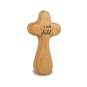 Hallmark DaySpring I Am Held Comfort Cross, 2.25"