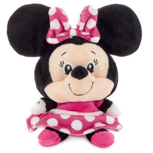 Hallmark Disney Minnie Mouse Reversible Stuffed Animal, 6.5"